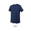 【FIRESTAR】男彈性圓領短袖T恤-慢跑 路跑 涼感 運動 上衣 丈青灰(D2034-93)