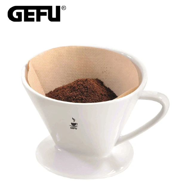 GEFU 德國品牌陶瓷咖啡濾杯(2杯)