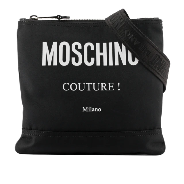 MOSCHINO Heart 皮革心鎖單肩包 薄荷綠色(2A