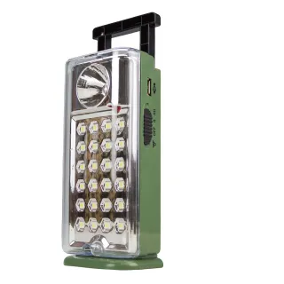 【太星電工】夜巡俠彩色輕巧LED充電式照明燈-綠(IF500G)