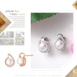 【KATROY】項鍊耳環套組 天然珍珠 9.5-10.0 MM 精鍍玫瑰金 生日 禮物 母親節推薦 PA22001-5(玫瑰金色)