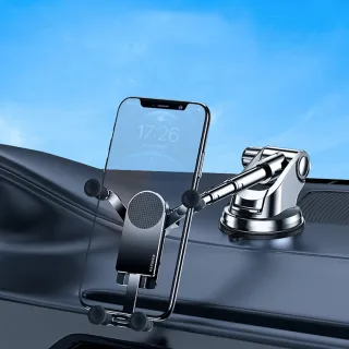 【OATSBASF】小力士車載重力手機支架-吸盤版 Car Phone Holder(公司貨)
