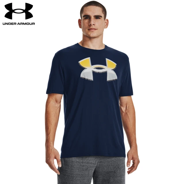 【UNDER ARMOUR】UA 618精選 男 Training Graphics短袖T-Shirt -優惠商品(藍)