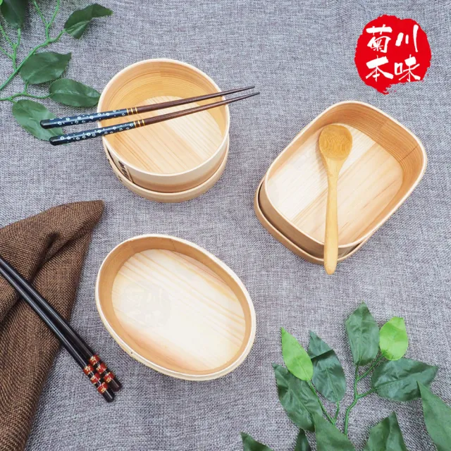 【菊川本味】柳杉便當盒-圓-15.2cm(木盒 飯盒 木餐盒 便當盒 收納盒 懷舊木盒 圓形木盒)