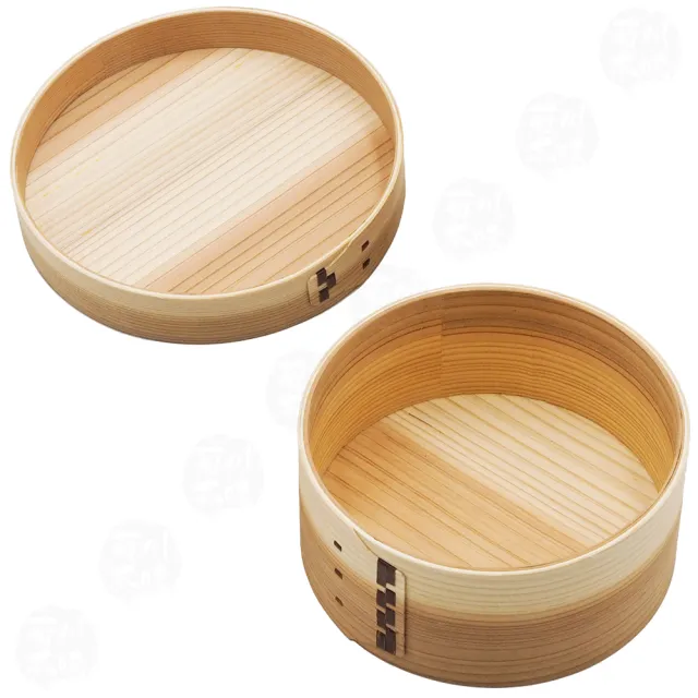 【菊川本味】柳杉便當盒-圓-15.2cm(木盒 飯盒 木餐盒 便當盒 收納盒 懷舊木盒 圓形木盒)