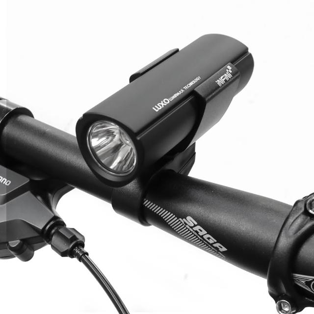 【INFINI】台灣製LUXO I-109P 3模式100流明高亮度LED鋁合金單車前燈(可手持吊掛 隨身照明)