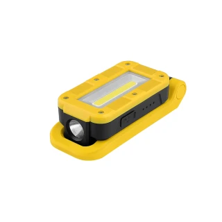 【Olight】電筒王 限量黃色 SWIVEL 400流明 80米 多功能工作燈(露營燈 磁吸 掛勾 全泛光照明  夜光條)