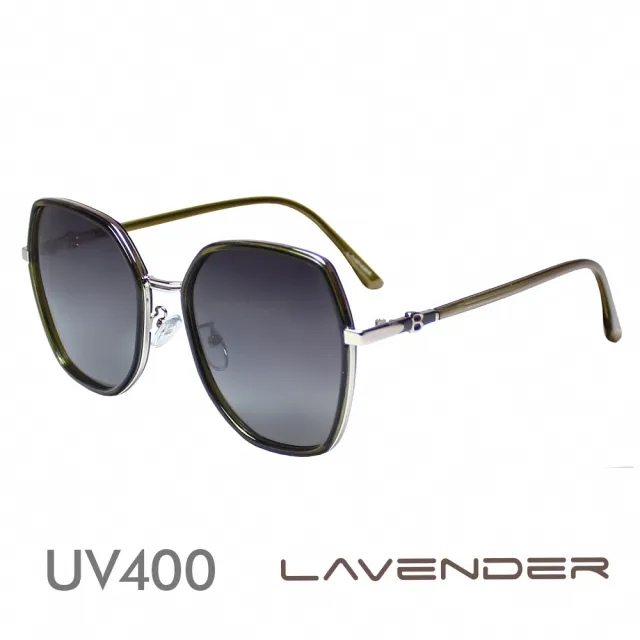 【Lavender】典雅混框 橄欖綠 2305 C3(偏光太陽眼鏡)