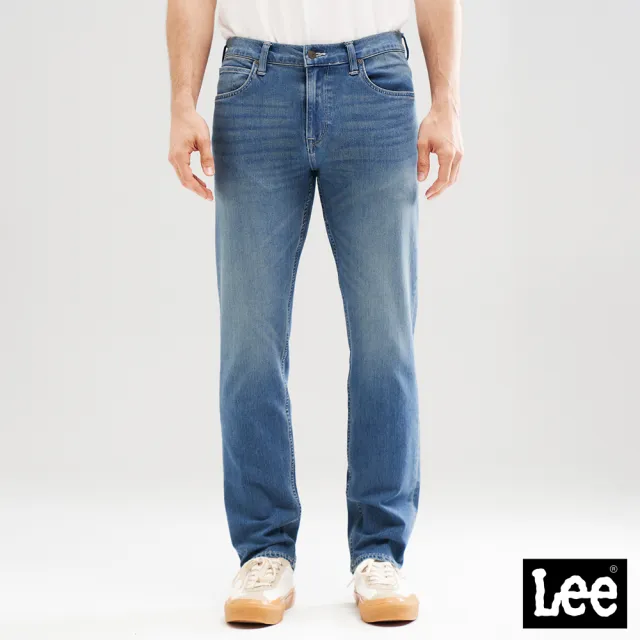 【Lee】出清品-男裝 牛仔褲 / 726 中腰標準直筒 中藍洗水(LL21003867Y)