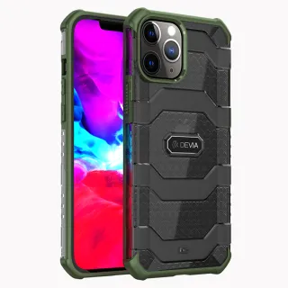 【DEVIA】iPhone 13 Pro 6.1吋軍規抗摔保護殼-綠色(軍規抗摔)