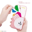 【GARMMA】iPhone 13 6.1吋LINE FRIENDS 插卡式皮革保護套 哈囉兔兔
