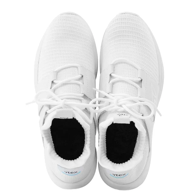 【V-TEX】防水鞋 時尚針織耐水休閒運動鞋 地表最強耐水透濕鞋(NEXT 21 白色)