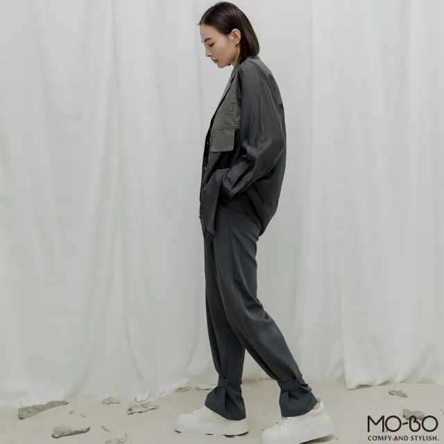 【MO-BO】希望之際褲口調節式長褲(褲子)