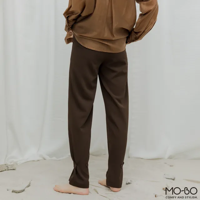 【MO-BO】希望之際褲口調節式長褲(褲子)