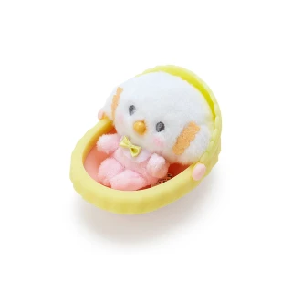 【SANRIO 三麗鷗】嬰兒系列 寶寶搖籃造型玩偶 小麥粉精靈