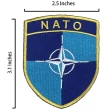 【A-ONE 匯旺】北大西洋公約組織 NATO刺繡 北約布章 貼布 布標 燙貼 徽章 肩章 識別章