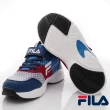 【童鞋520】FILA童鞋-避震輕量慢跑機能童鞋(3-J413W-321藍-19-24cm)