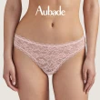 【Aubade】玫瑰物語蕾絲丁褲-HK(清新粉)