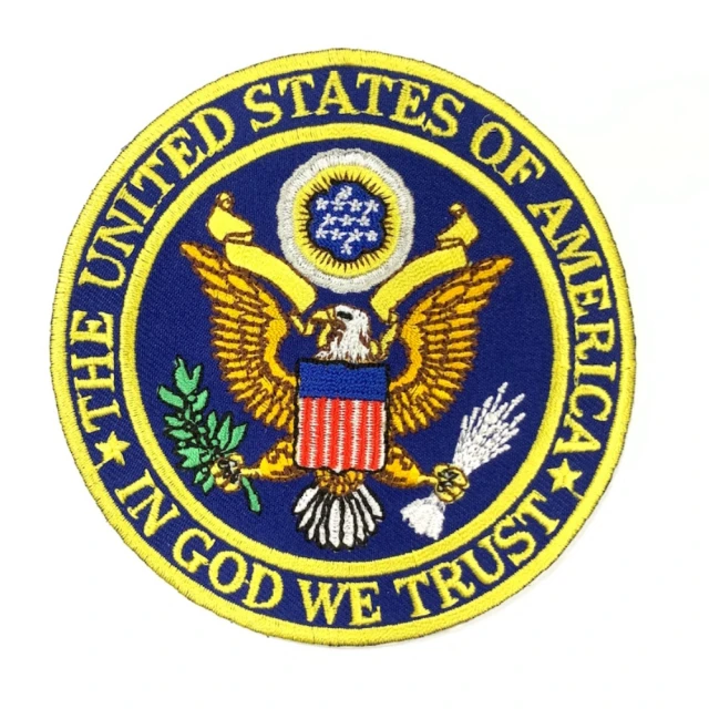 【A-ONE 匯旺】美國國徽 官方大紋章 徽章 肩章 識別章 Great Seal of the United States(NO.326)