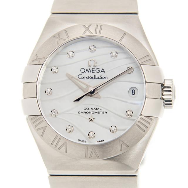【OMEGA 歐米茄】Constellation 星座系列 同軸擒縱波紋面鏈帶錶x27mm(123.10.27.20.55.002)  送禮推薦