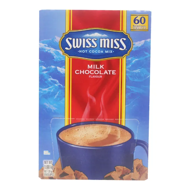 【美式賣場】SWISS MISS 即溶可可粉X1盒(28g×60包/盒)