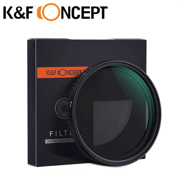 【K&F Concept】可調式減光鏡 77mm Nano-X ND8-ND128 防水抗污 日本AGC鏡片(KF01.1329)