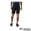 【Columbia 哥倫比亞 官方旗艦】男款-鈦 UPF50防潑短褲-黑色(UAE03160BK / 2022年春夏商品)