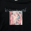 【LE COQ SPORTIF 公雞】畢卡索風格法式經典短袖T恤 男-2色-LYP21302