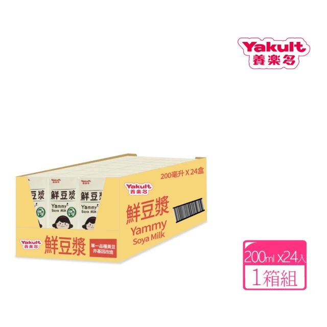 Yakult 養樂多 鮮豆漿(200ml*24入/箱)