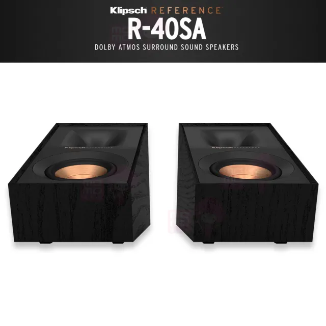 【Klipsch】R-40SA 被動式 天空聲道喇叭(杜比全景聲環繞喇叭/釪環 公司貨)