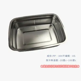 【收納王妃】Snoopy 史努比 800ml 不鏽鋼密封長方形便當盒 餐盒(18x13x6.5cm)