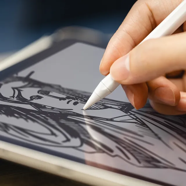 【SwitchEasy 魚骨牌】EasyPencil Pro 4 旗艦版iPad 觸控筆(內含3款筆頭/通用原廠 Apple Pencil)