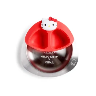 【VIIDA】抗菌不鏽鋼 Hello Kitty 聯名用餐套組(momo 獨家)