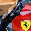 【Ferrari 法拉利】FERRARI法拉利男錶型號FE00045(黑色錶面黑錶殼深黑色真皮皮革錶帶款)