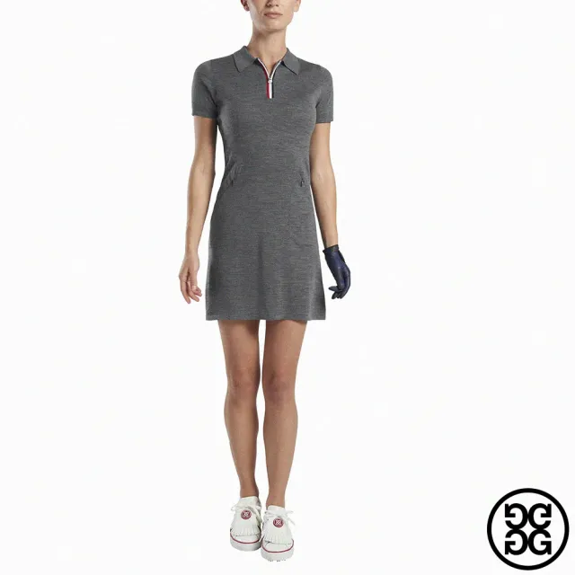 【G/FORE】GFORE 羊毛高爾夫連身洋裝 SWEATER DRESS(G4LF20D07-HGR)