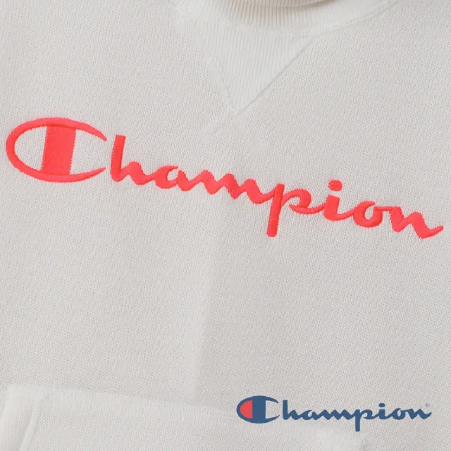 【Champion】官方直營-Womens Golf 女草寫Logo高領長袖上衣-女(米色)