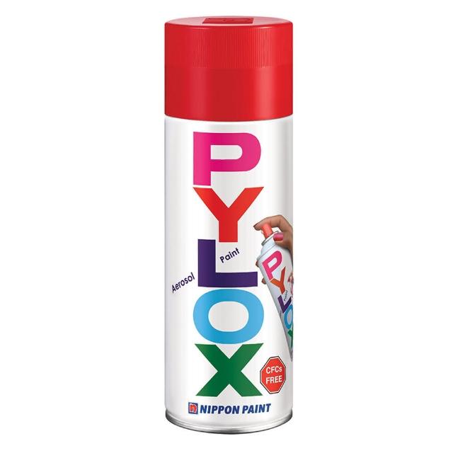 【立邦】PYLOX噴漆400cc 編號128 透明亮光