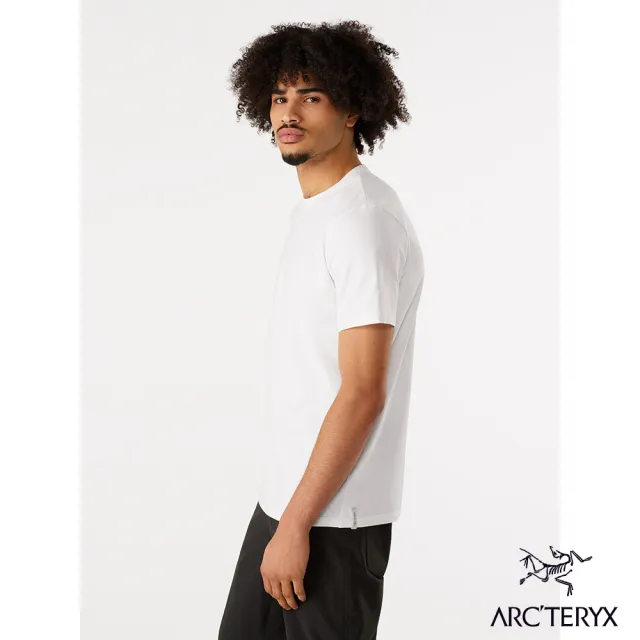 【Arcteryx 始祖鳥官方直營】男 Capitve 短袖 休閒 Tee(生命藍)