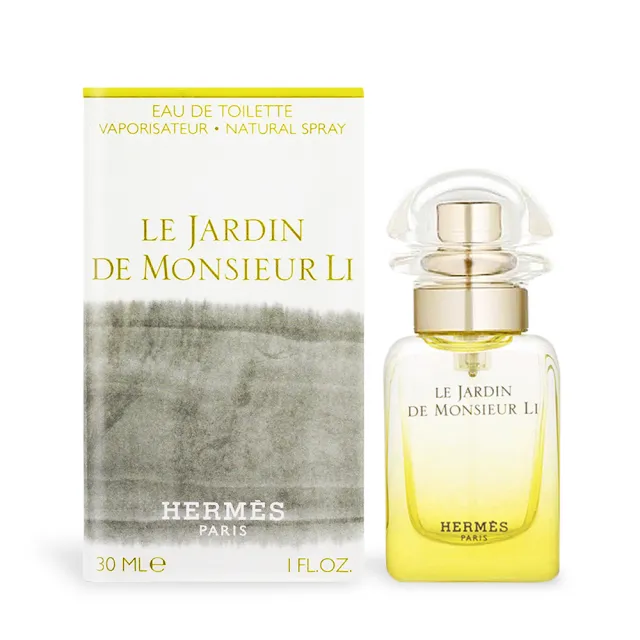 【Hermes 愛馬仕】李先生的花園中性淡香水 LE Jardin de monsieur LI(30ml EDT-國際航空版)