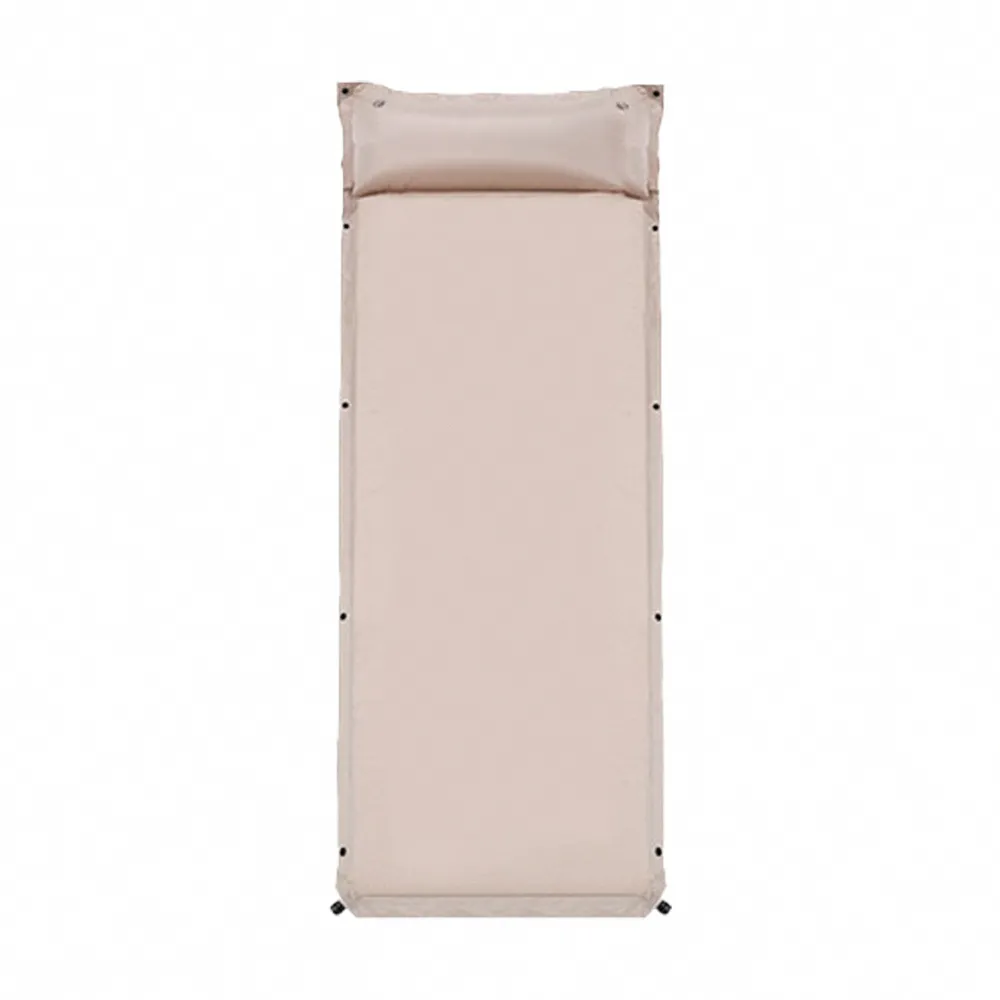 【SHANER】營用自動充氣睡墊-單人睡墊(簡單拼裝 快速充氣 收納體積小)