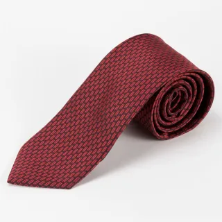 【per-pcs 派彼士】紳士風範典雅領帶_紅(718018)