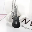 【A MARK】鈦鋼項鍊 吉他項鍊/個性經典吉他造型鈦鋼項鍊(3色任選)