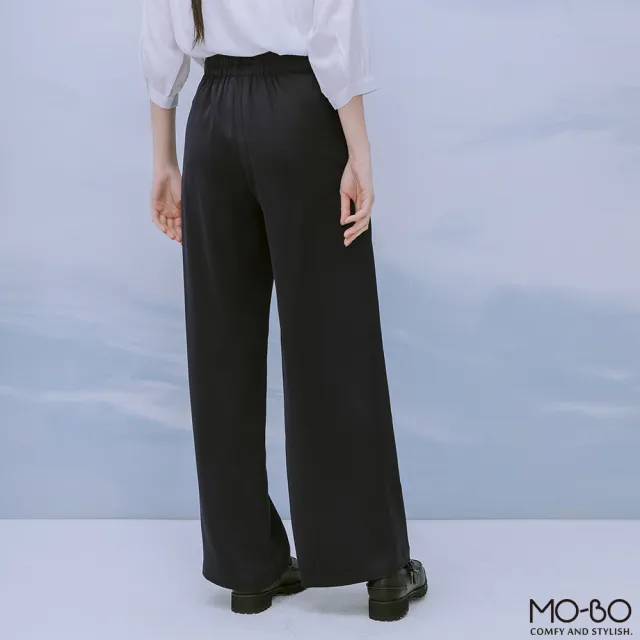 【MO-BO】六本木前出芽設計落地褲(褲子)