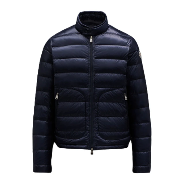 MONCLER 男款 深藍色輕量羽絨外套(1號USA-S、2號USA-M、3號USA-L、4號USA-XL、5號USA-XXL)