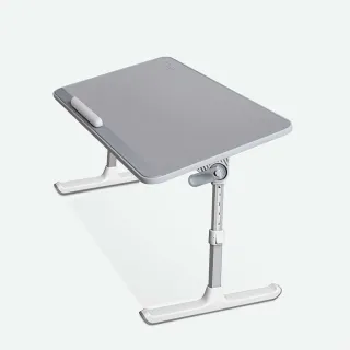 【賽鯨 SAIJI】AL30 皮革多功能床上桌-小號(床上桌/懶人桌/電腦筆電桌/摺疊書桌)