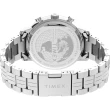 【TIMEX】天美時 風格系列 三眼雅仕手錶(黑x銀 TXTW2V01600)