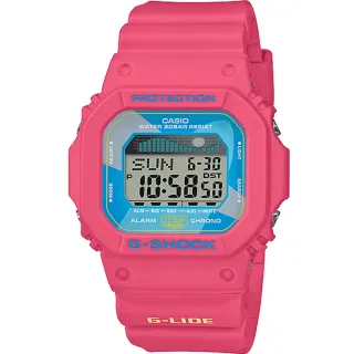 【CASIO 卡西歐】G-SHOCK 經典月相潮汐衝浪系列/43mm(GLX-5600VH-4)