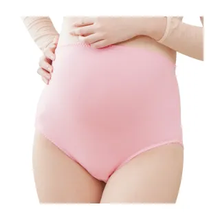 【Gennies 奇妮】歐歐咪妮系列-3件組*粉彩系孕婦高腰內褲(粉/藍/膚A17CMKC01)