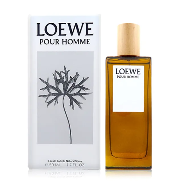 【LOEWE 羅威】POUR HOMME 同名男性淡香水 50 ML(平行輸入)