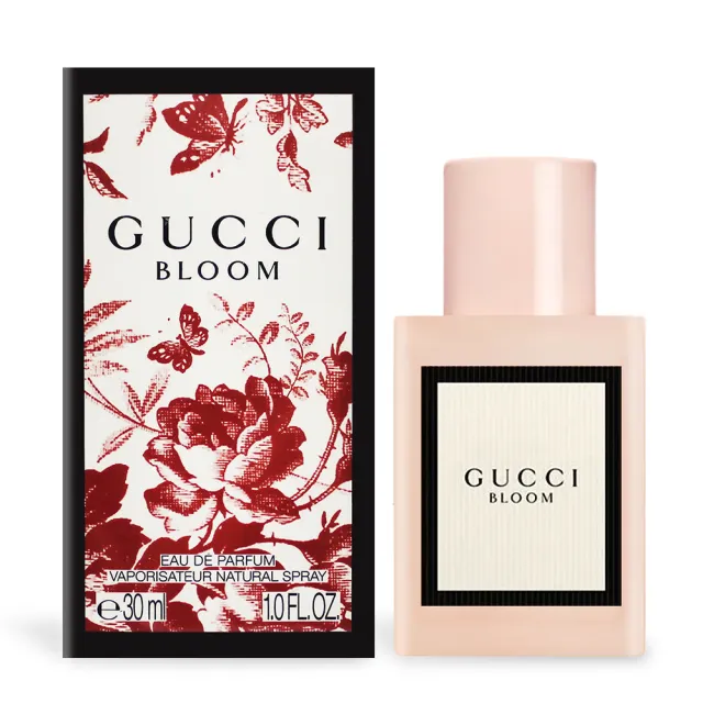 【GUCCI 古馳】BLOOM 花悅女性淡香精(30ml EDP-國際航空版)